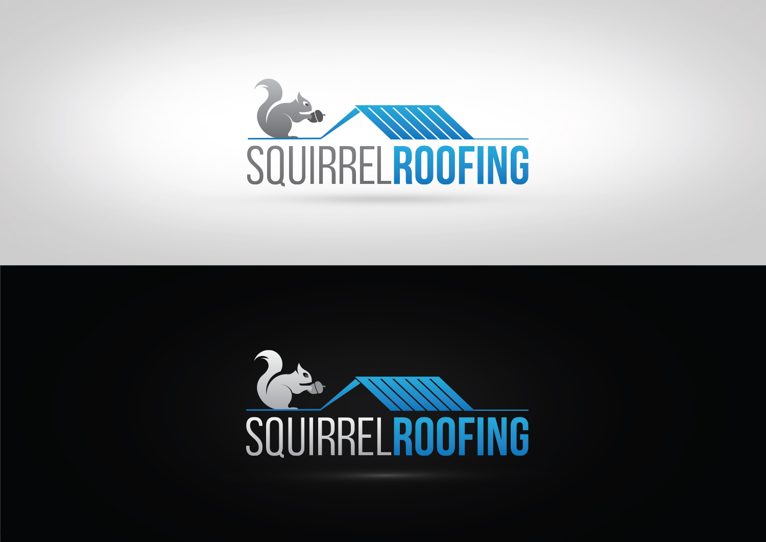 Logo Design by dm.design for Squirrel Roofing | Design #7953907
