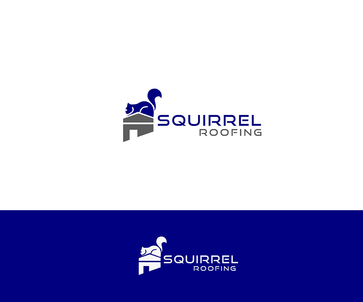 Logo Design by pixelgrapix for Squirrel Roofing | Design #7933087