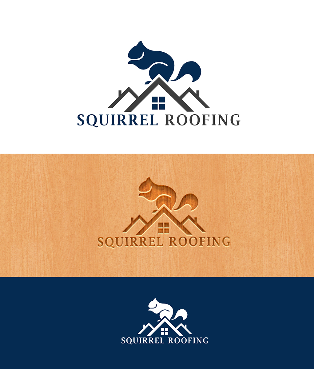 Diseño de Logo por pixelgrapix para Squirrel Roofing | Diseño #7964283