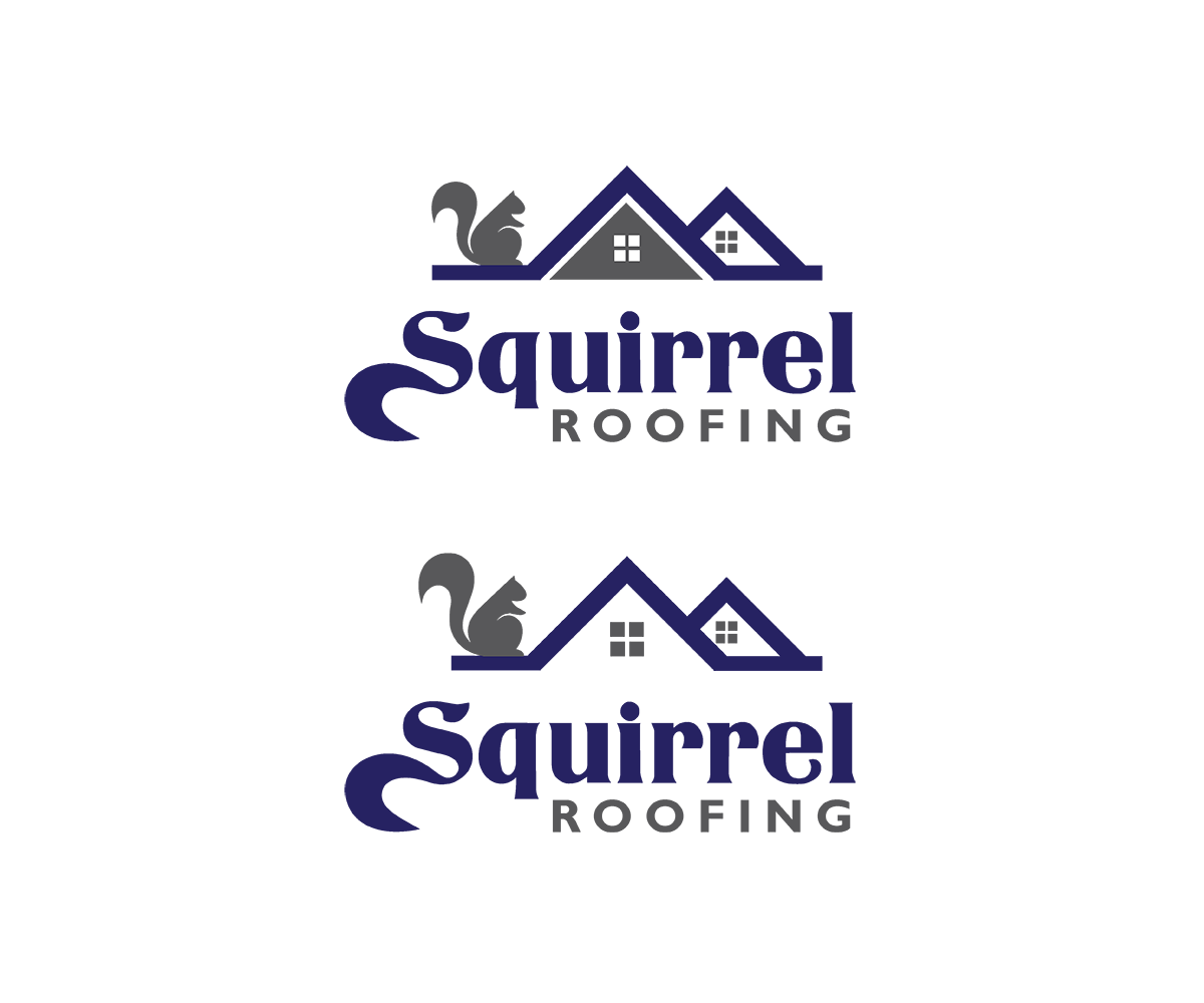 Logo Design by saulogchito for Squirrel Roofing | Design #7944336