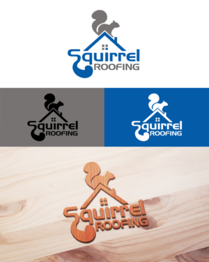 Logo Design by Tsuna Sawada for Squirrel Roofing | Design: #7974583