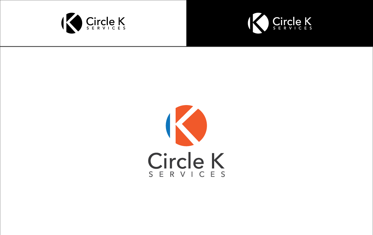 Logo Design by Radu Borzea for Circle K Services | Design #7947662