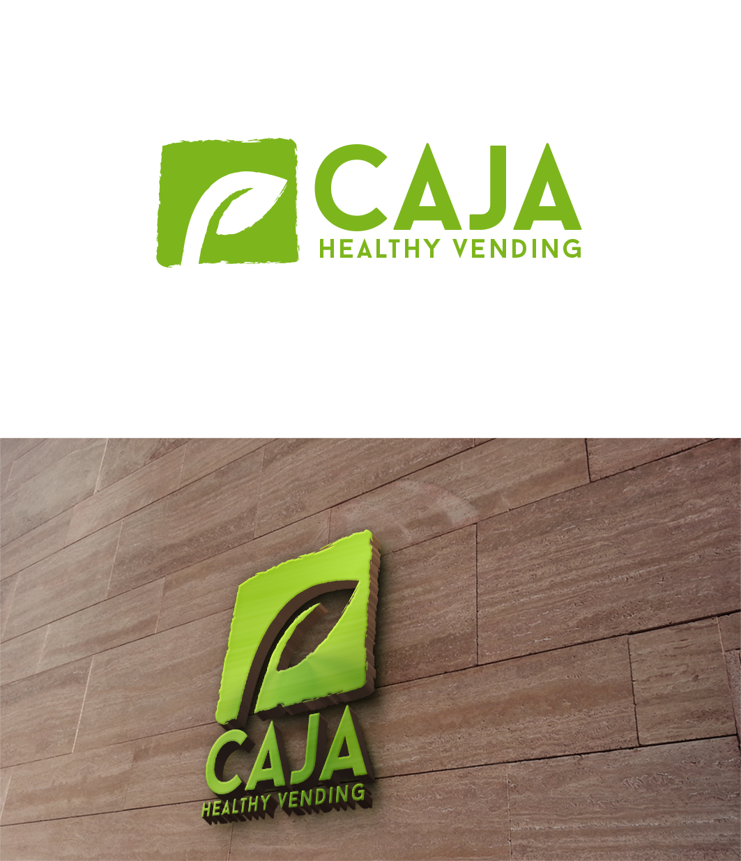 Logo Design by trufya for Caja Healthy Vending | Design #7955460