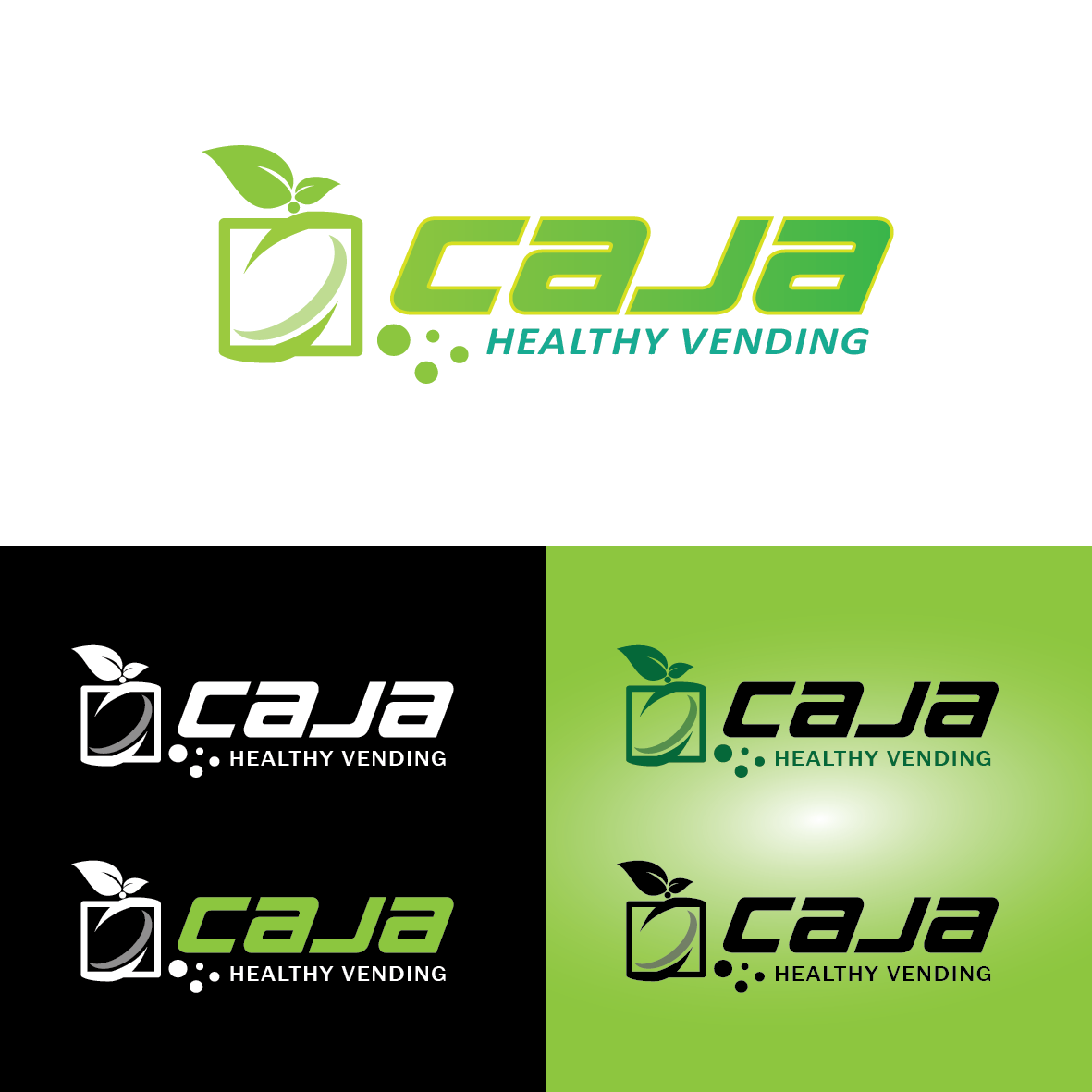 Logo Design by inkhouse for Caja Healthy Vending | Design #7941738