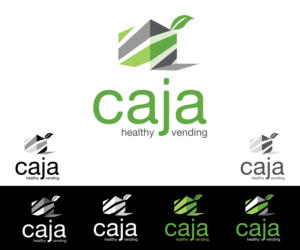 caja - healthy vending | Logo Design by CoffeeBreak88