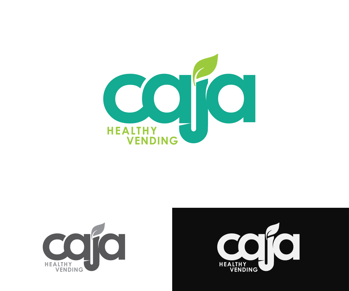 Logo Design by benito for Caja Healthy Vending | Design #7937687