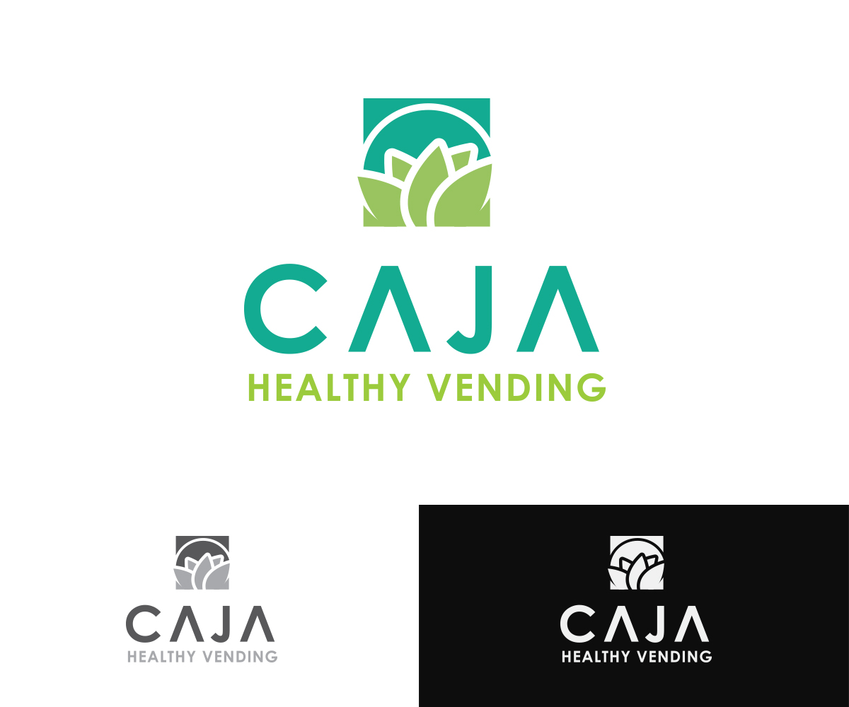 Logo Design by benito for Caja Healthy Vending | Design #7942422