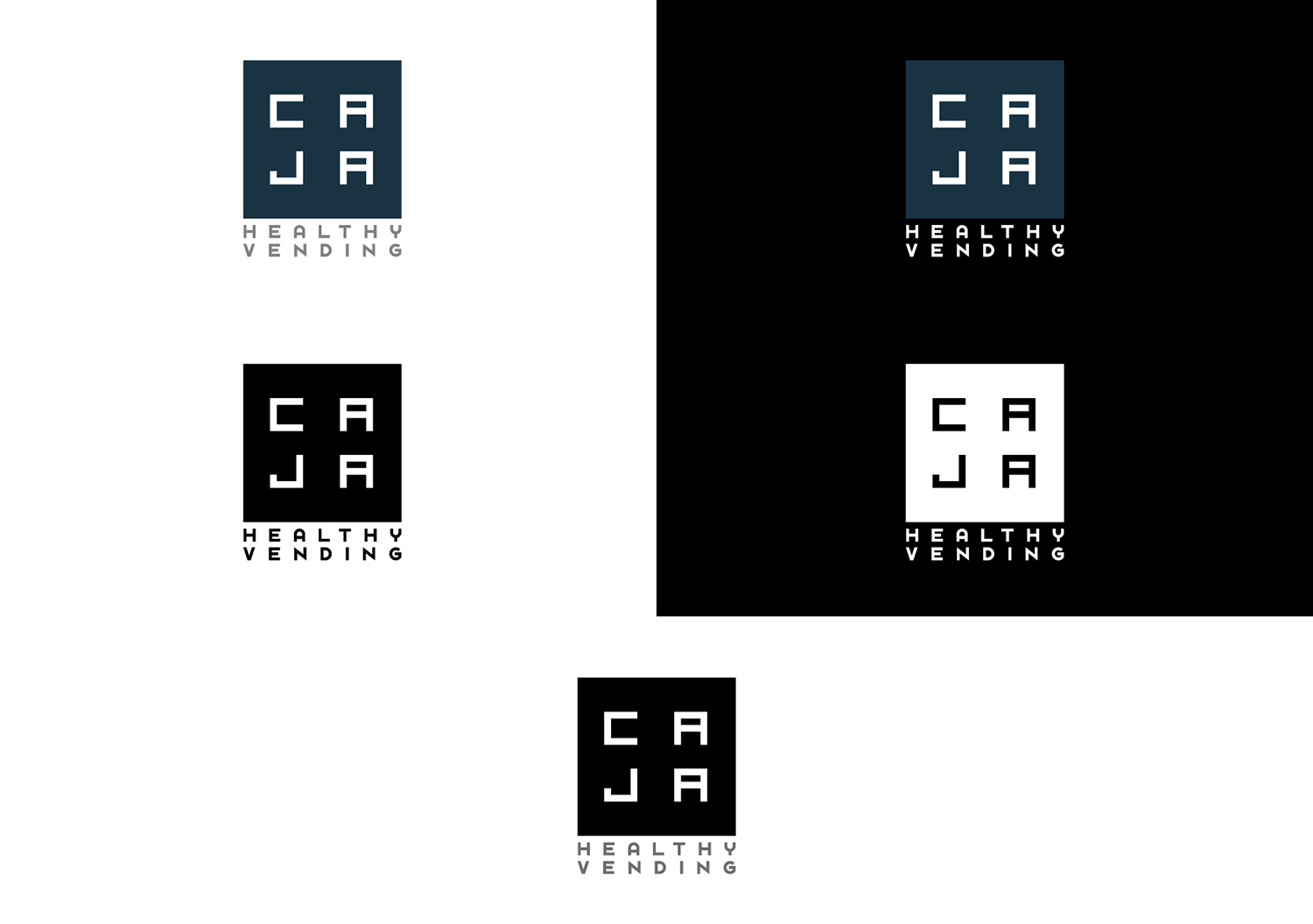 Logo Design by omarboubess for Caja Healthy Vending | Design #7956930