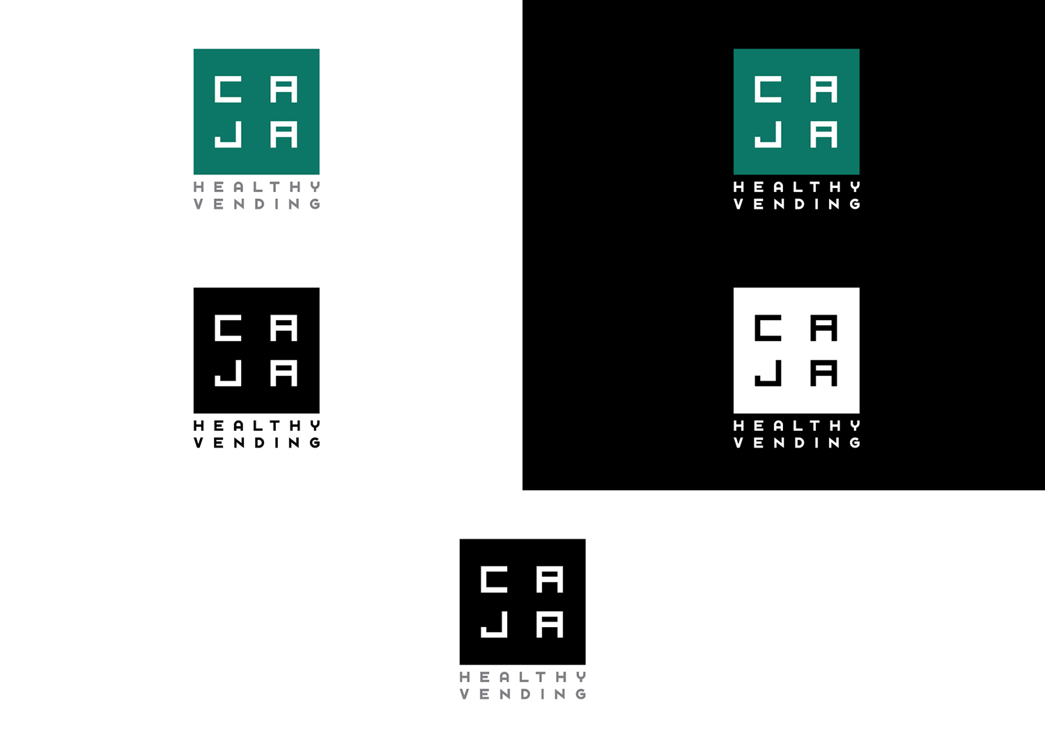 Logo Design by omarboubess for Caja Healthy Vending | Design #7958833