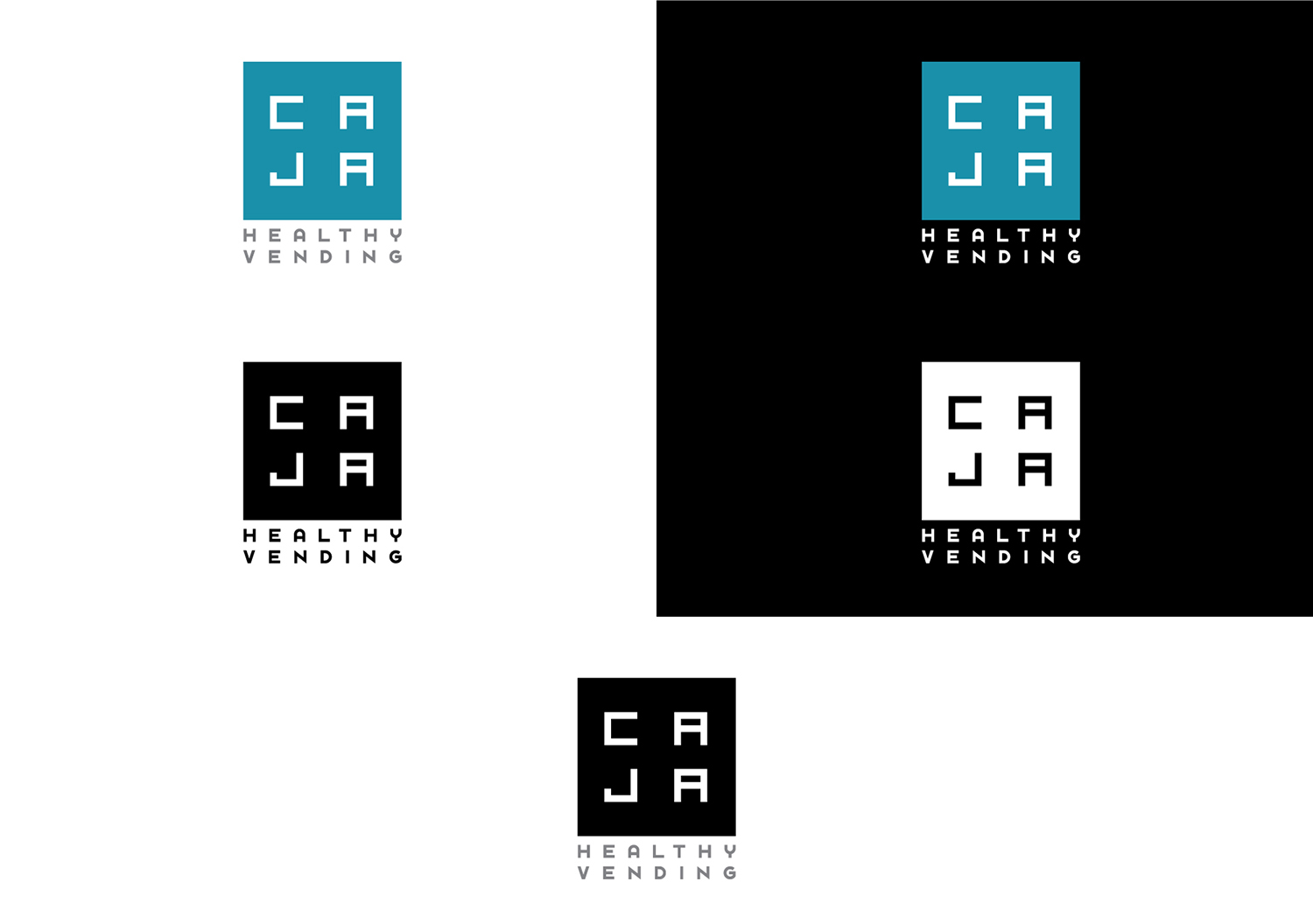 Logo Design by omarboubess for Caja Healthy Vending | Design #7958838