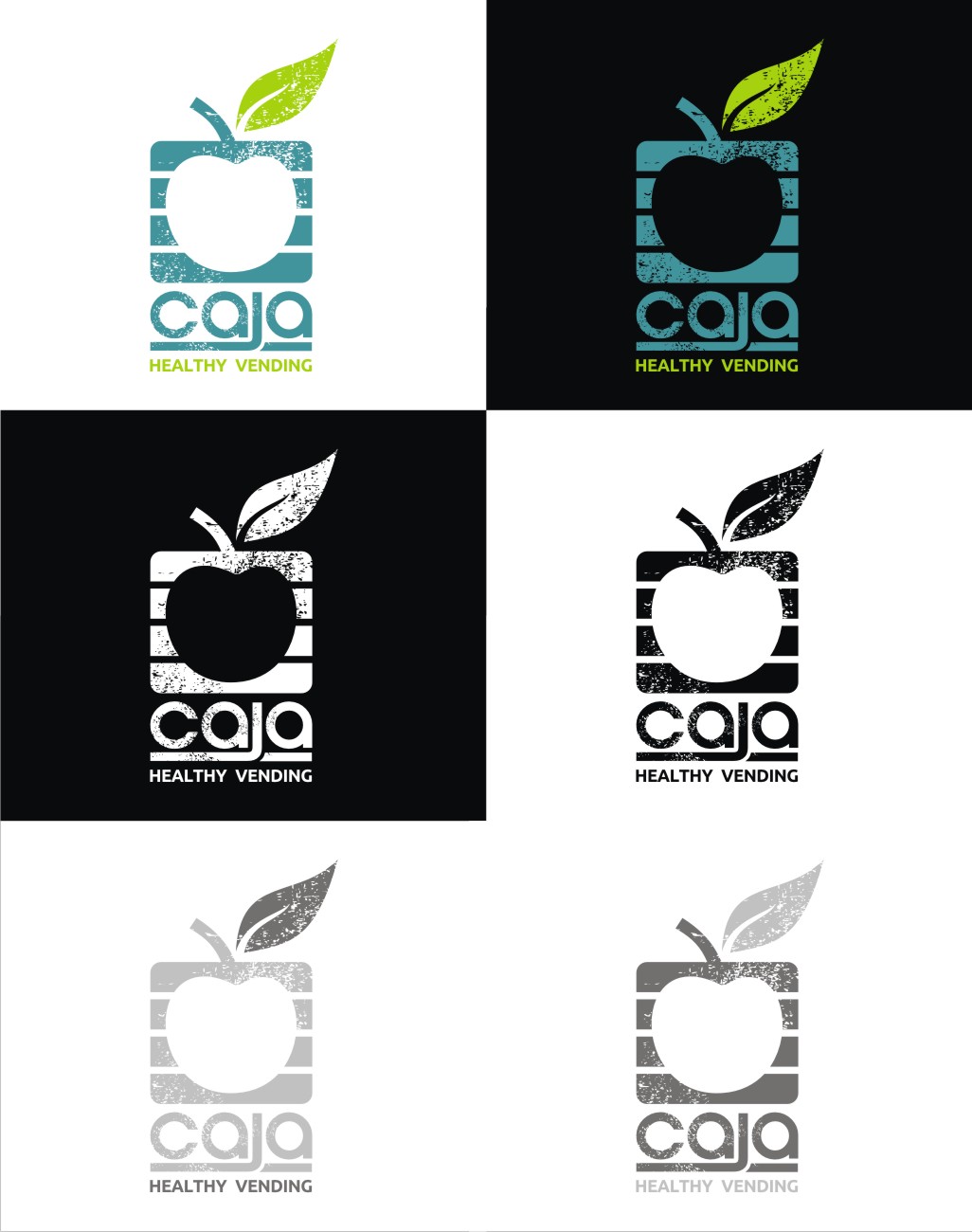 Logo Design by MBARO for Caja Healthy Vending | Design #7948344