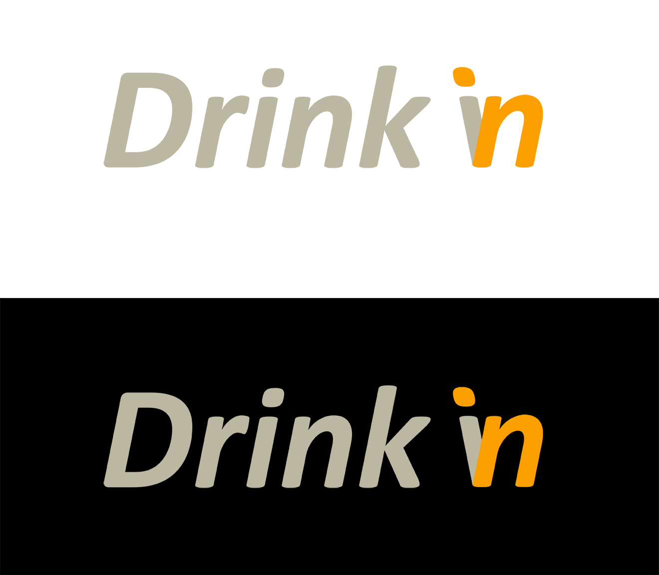 Logo Design by EDI ENACHE for DrinkIn, Inc. | Design #1953057