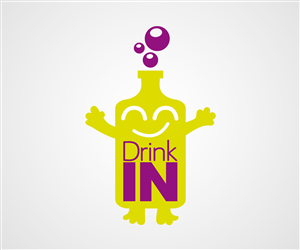 Logo Design by Lucie M. for DrinkIn, Inc. | Design: #2008009