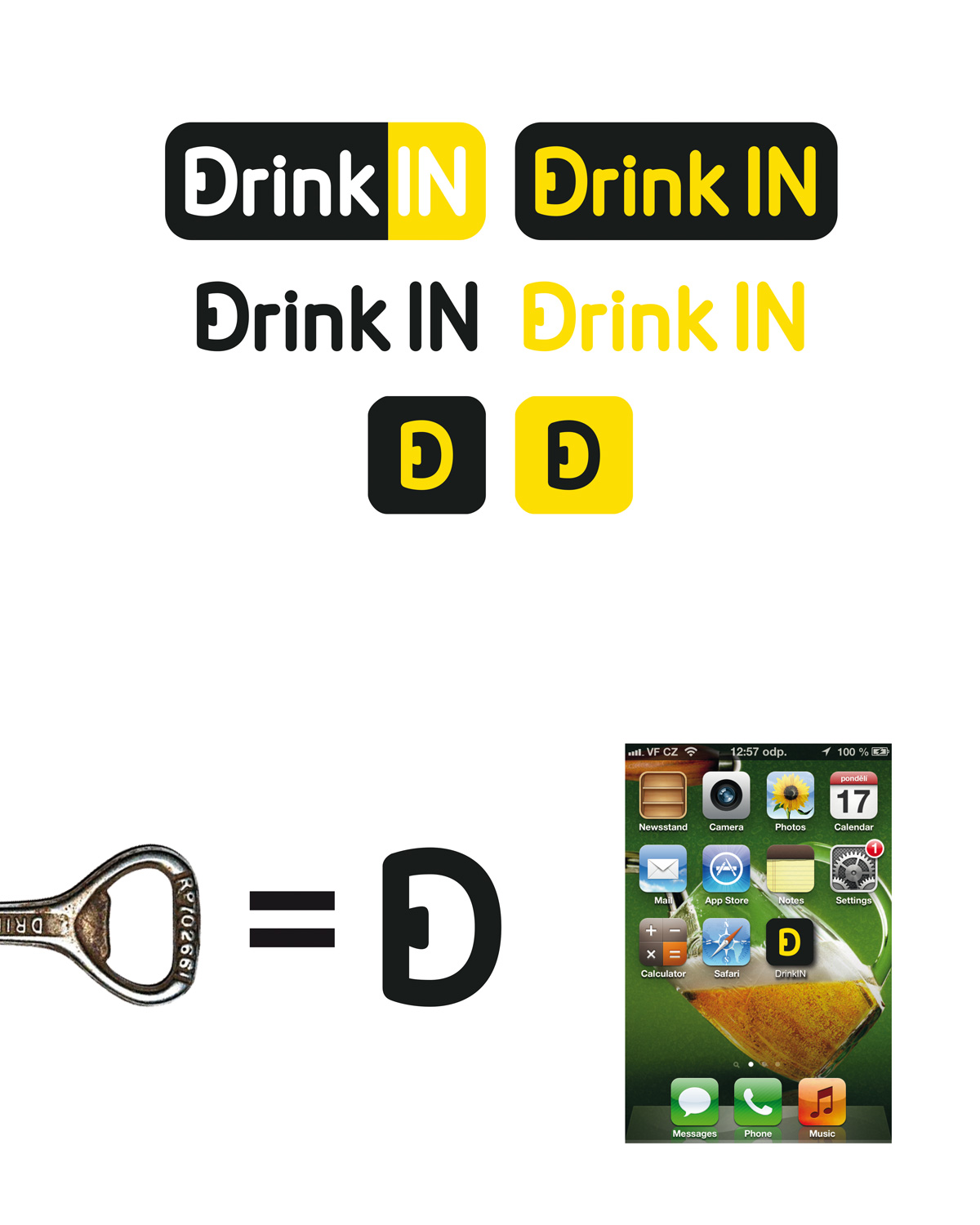 Logo Design by Simon Gr for DrinkIn, Inc. | Design #1951442