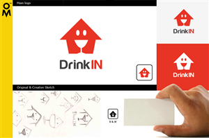 Logo-Design von Omee für DrinkIn, Inc. | Design: #1951018