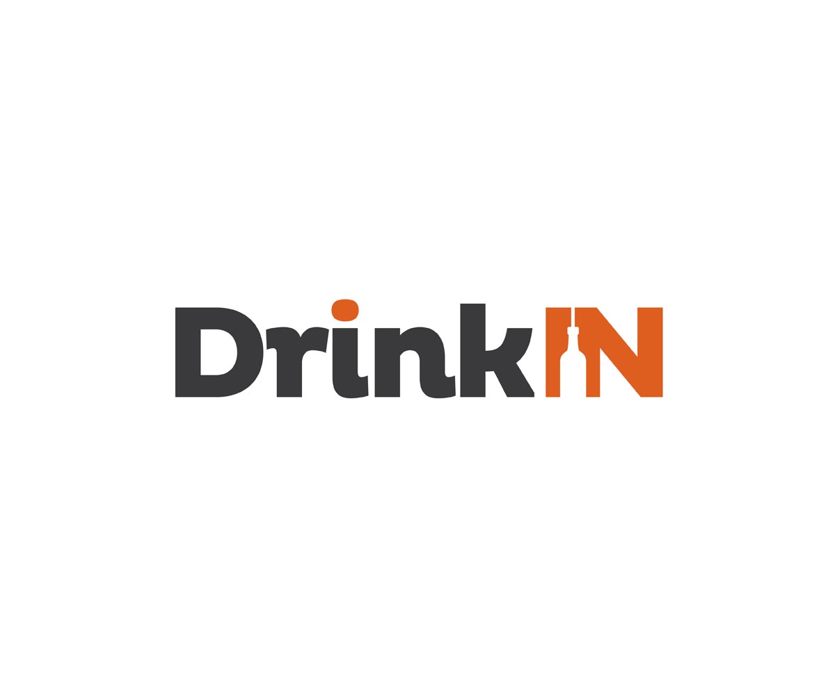 Logo Design by danhood for DrinkIn, Inc. | Design #1950011