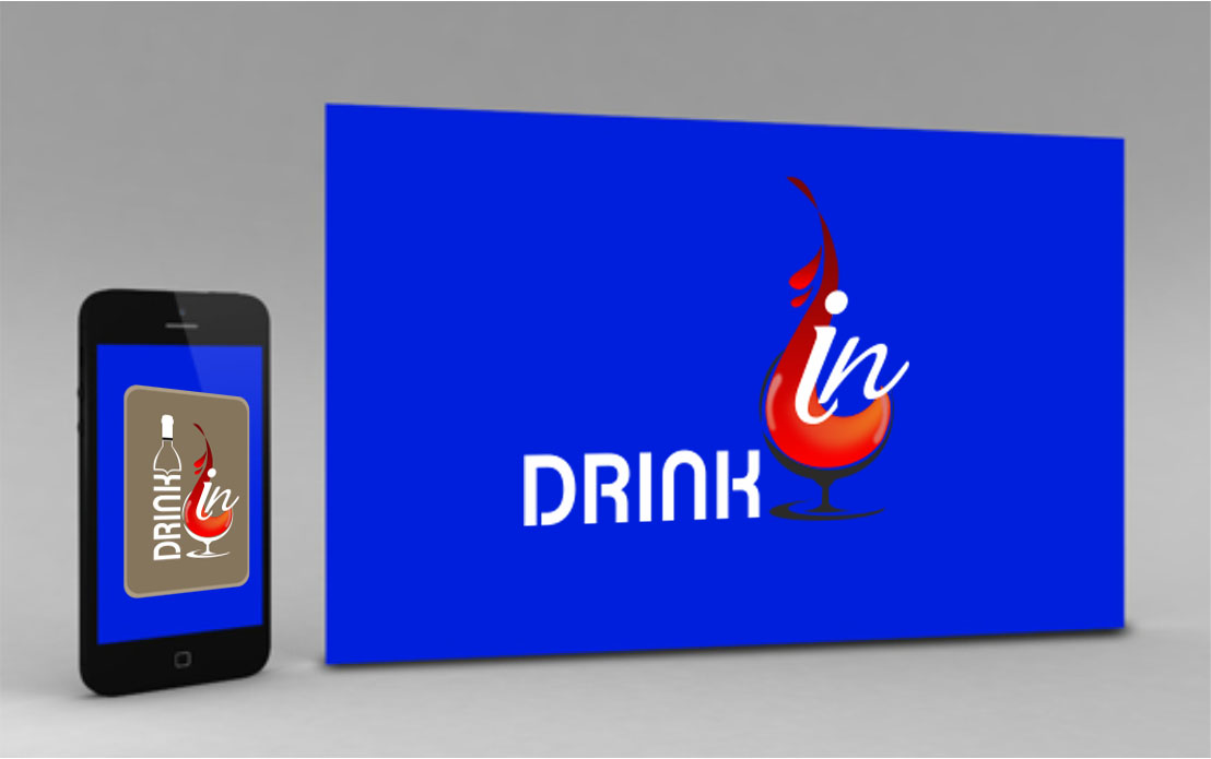 Logo Design by dkthedon for DrinkIn, Inc. | Design #1969860