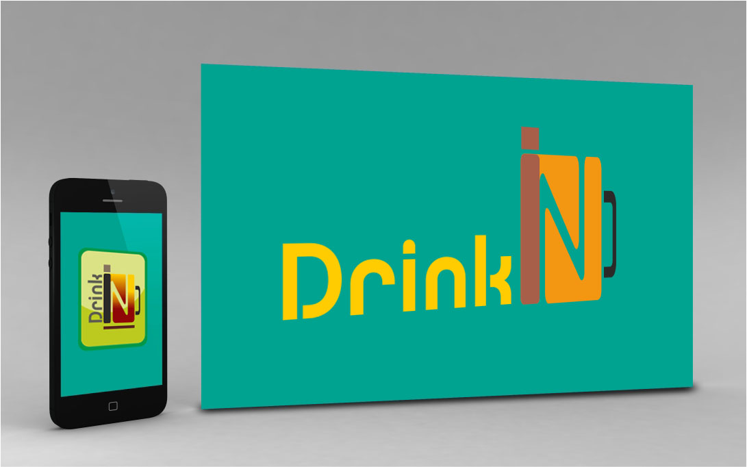 Logo Design by dkthedon for DrinkIn, Inc. | Design #1969869
