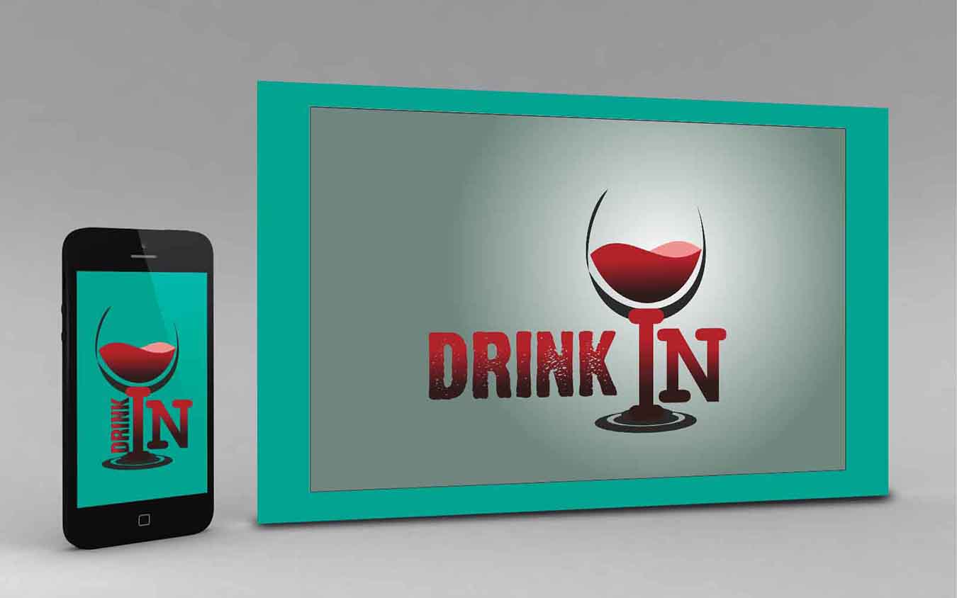 Logo Design by dkthedon for DrinkIn, Inc. | Design #1974356
