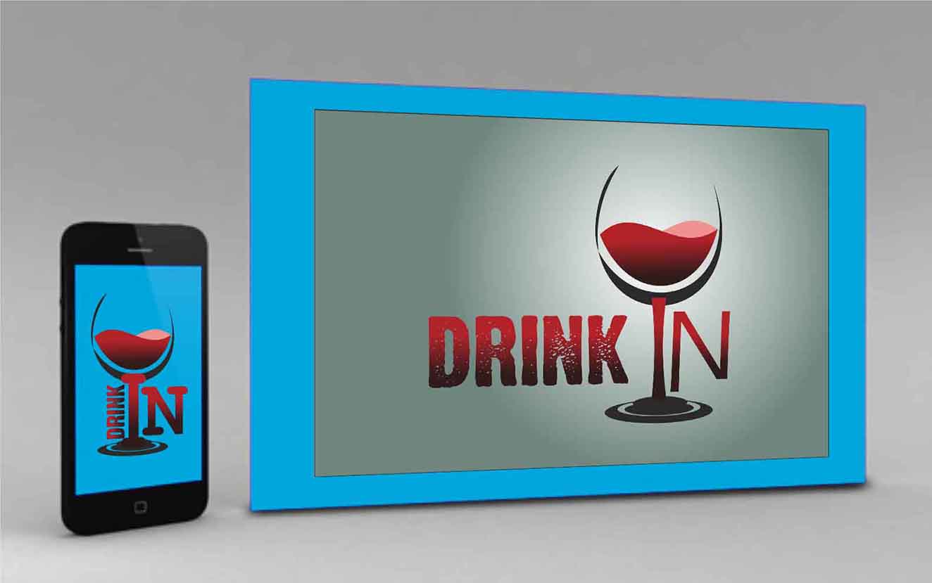 Logo Design by dkthedon for DrinkIn, Inc. | Design #1974357