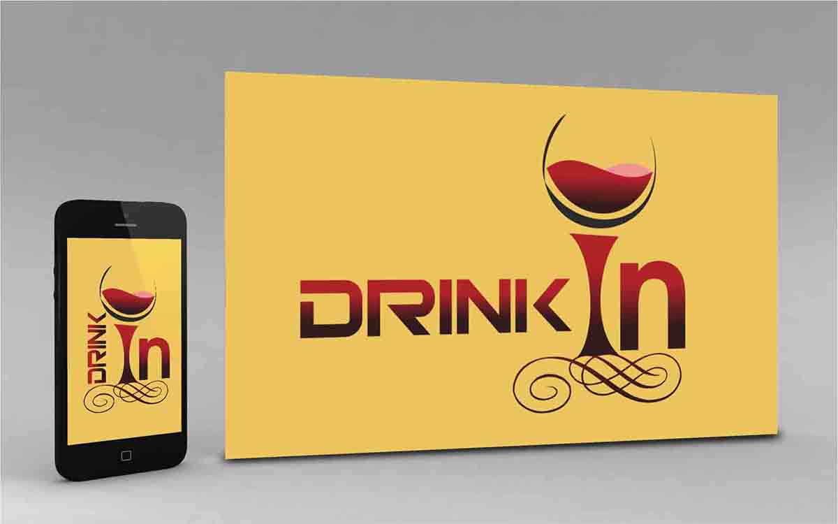 Logo Design by dkthedon for DrinkIn, Inc. | Design #1981270