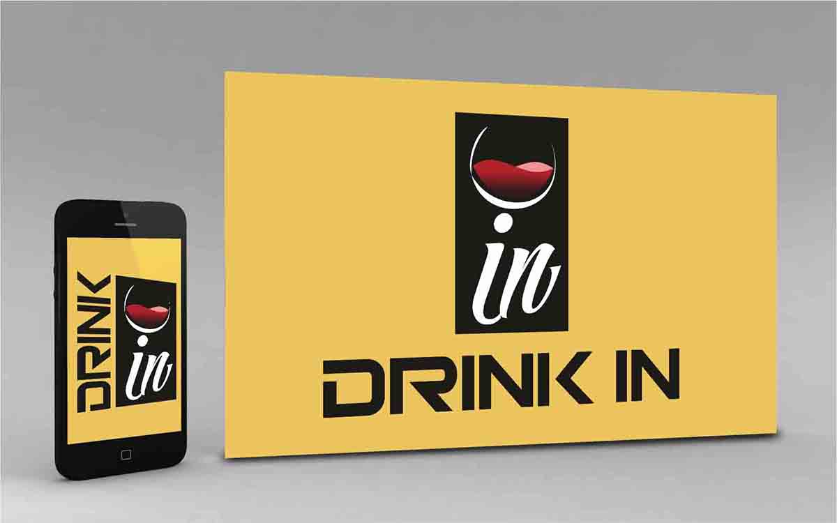 Logo Design by dkthedon for DrinkIn, Inc. | Design #1981280