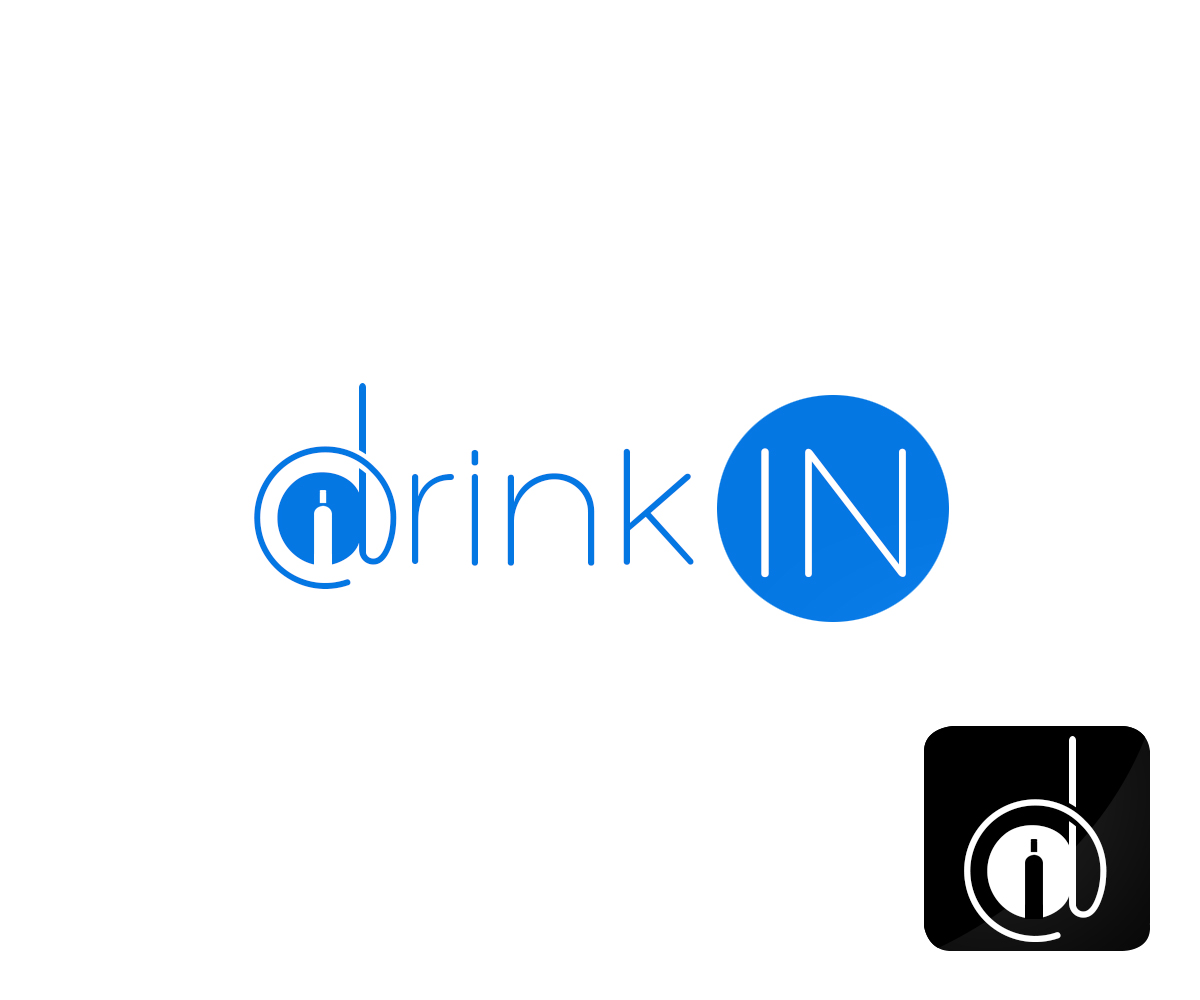 Logo Design by Shireen Designs for DrinkIn, Inc. | Design #1989189