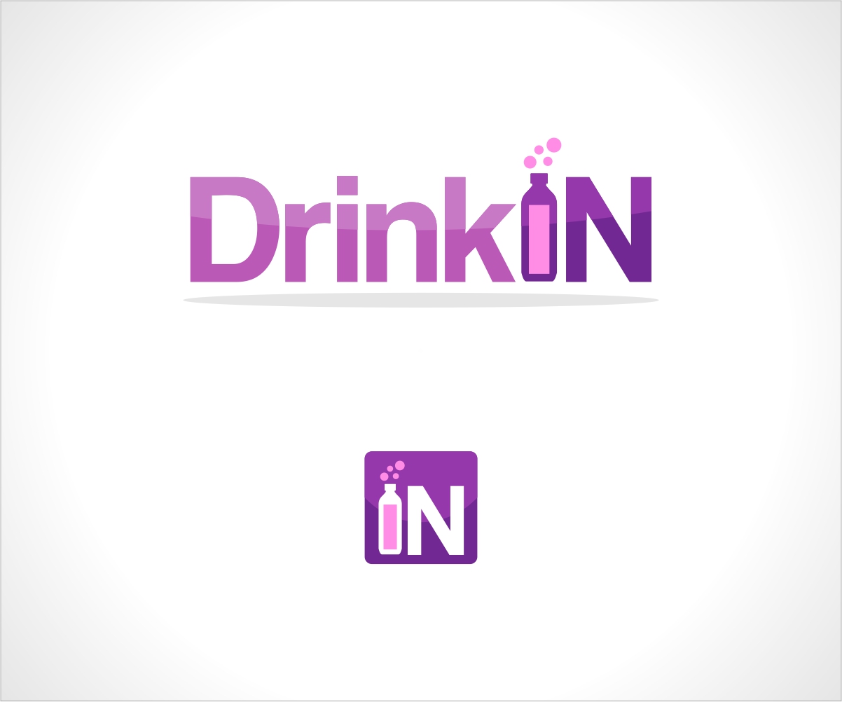 Logo Design by MOH Studio for DrinkIn, Inc. | Design #1955828