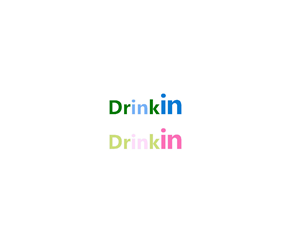 Logo Design by kjc for DrinkIn, Inc. | Design: #1990261