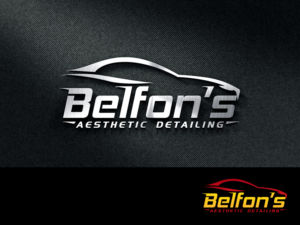 Logo Design by ivan for Belfon's Aesthetic Detailing | Design #8419251
