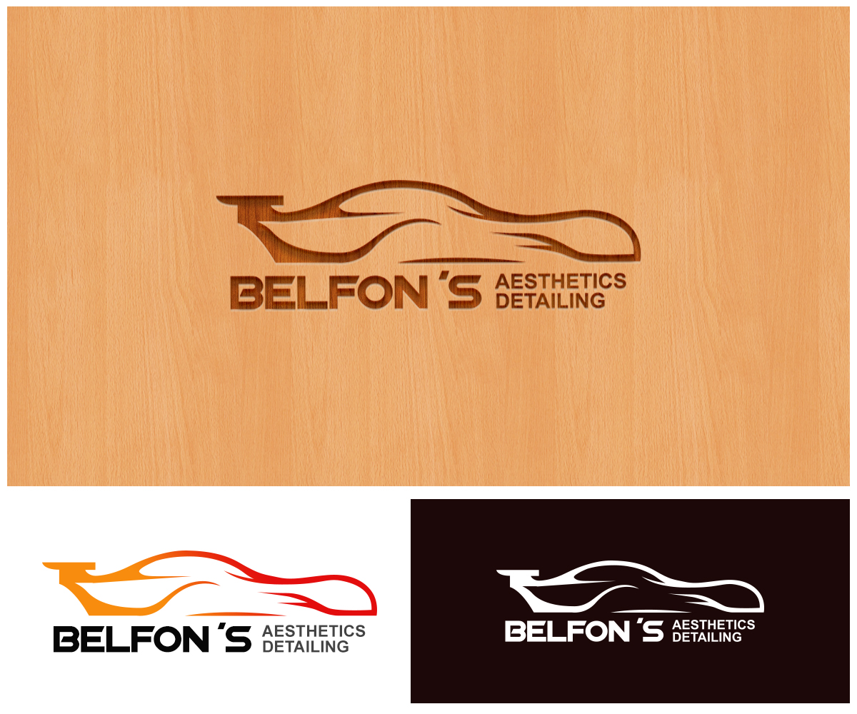 Logo Design by Euphoric Monday for Belfon's Aesthetic Detailing | Design #8420372