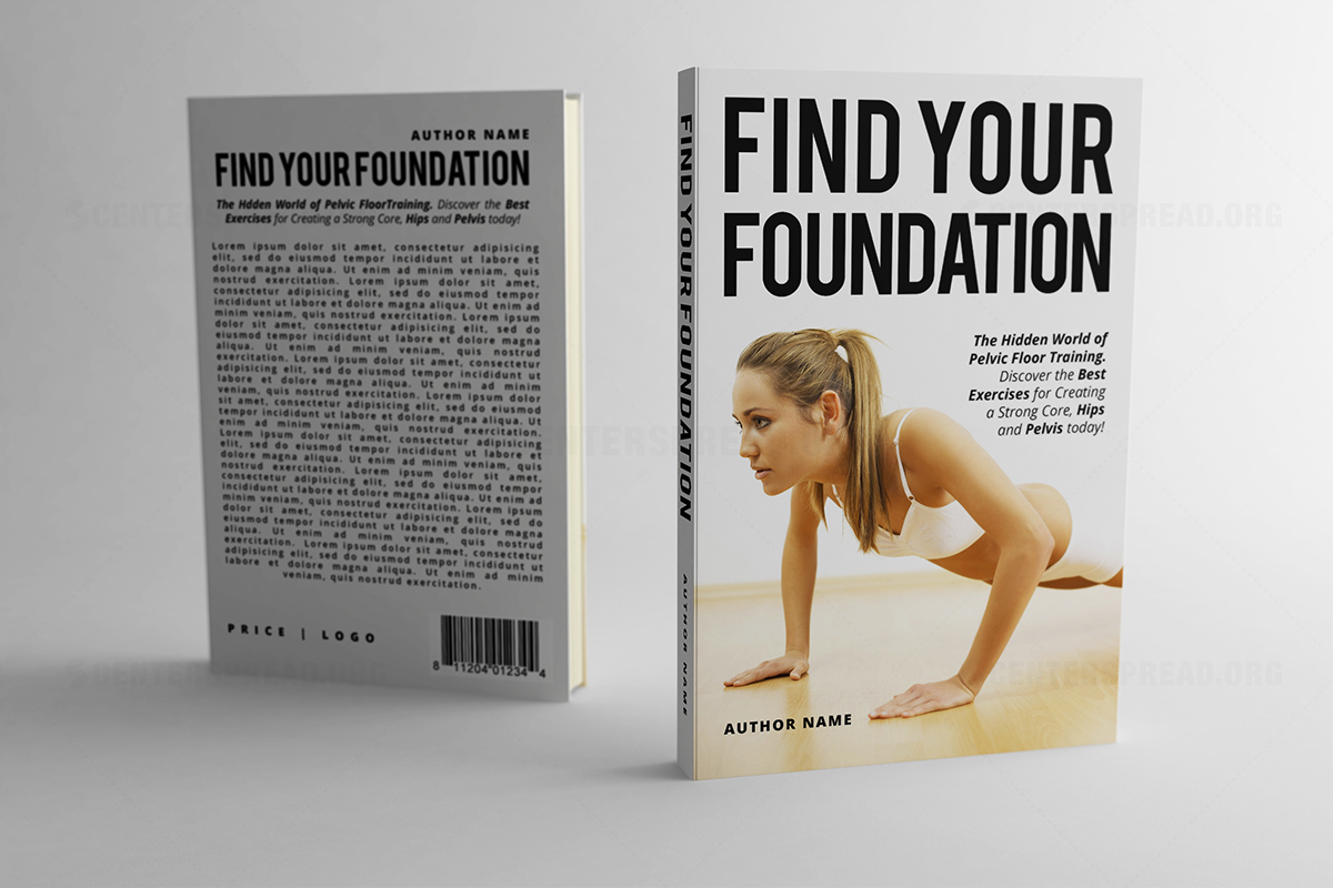 Book Cover Design by CENTERSPREAD for Core Exercise Solutions LLC | Design #8015909