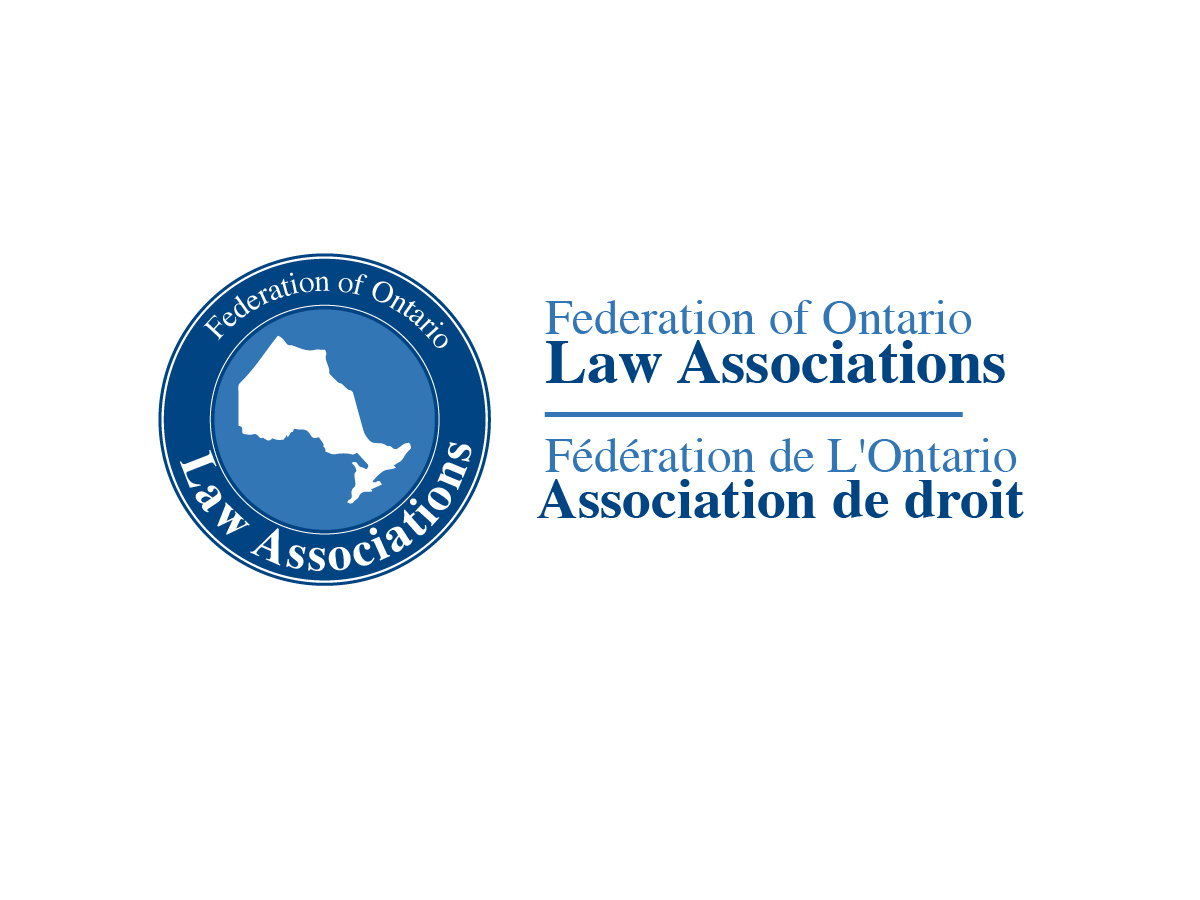 Diseño de Logo por fontasdesign para Federation of Ontario Law Associations | Diseño #7942889