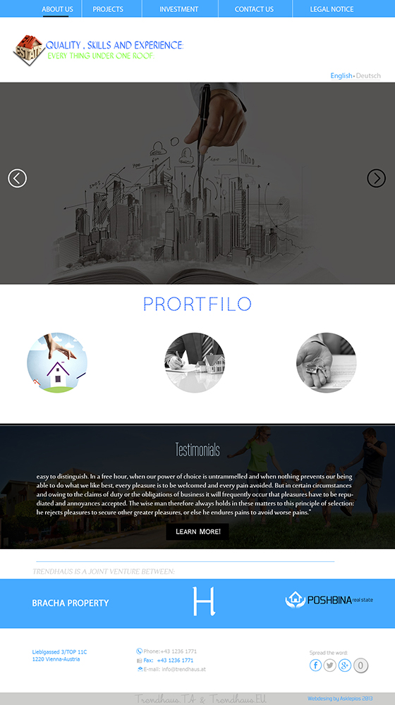 Web Design by afaheem for this project | Design #8002307