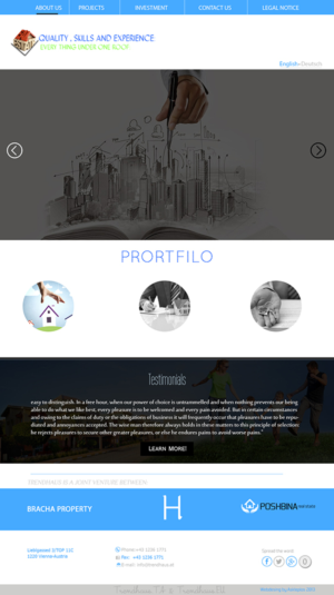 Web Design by afaheem for this project | Design #8002307