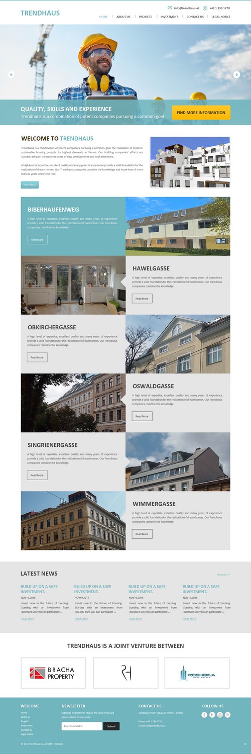 Web Design by pb for this project | Design #7951501