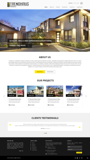 Web Design par pb pour ce projet | Design : #7951505