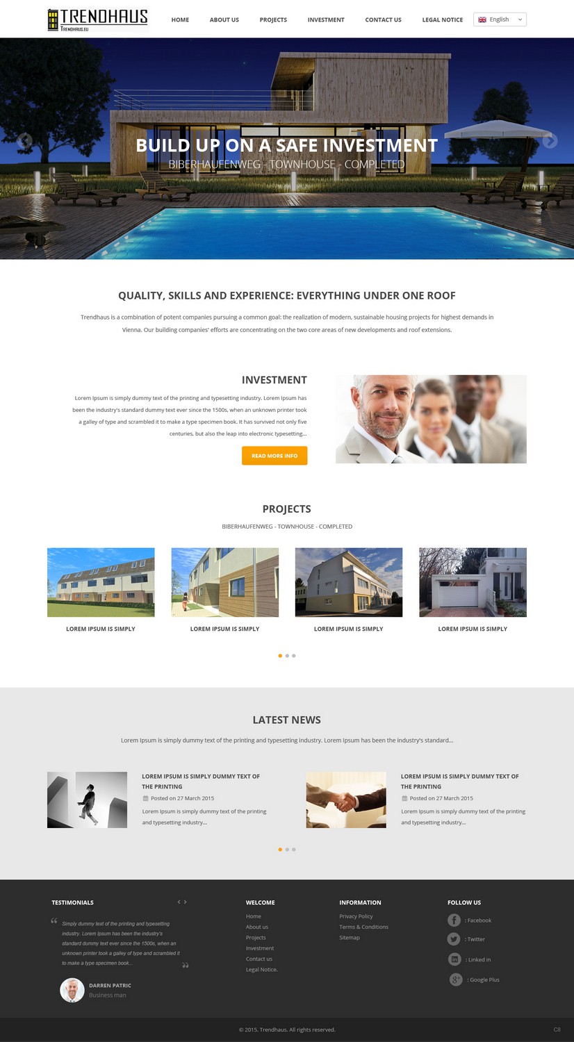 Web Design by pb for this project | Design #7960058