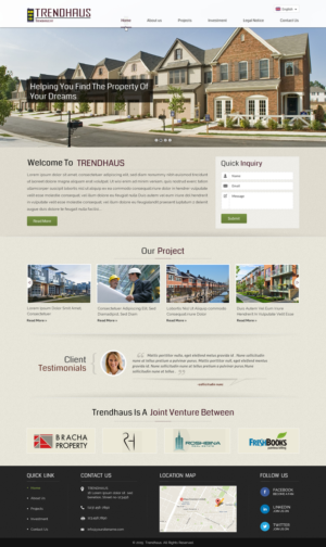 Web Design by Sbss for this project | Design: #8070199