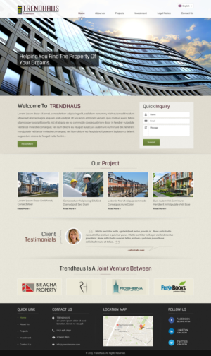 Web Design par Sbss pour ce projet | Design : #8070207