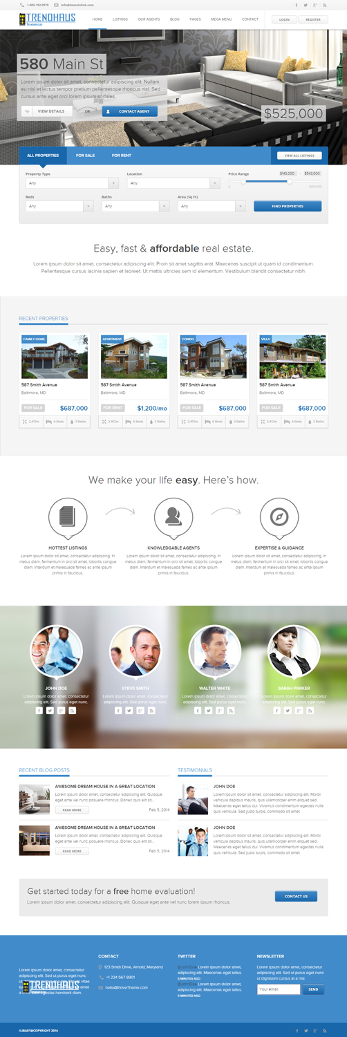 Web Design by iLibart for this project | Design #7984203