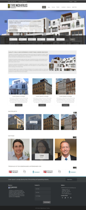 Web Design by Ovex Art for this project | Design #8415787