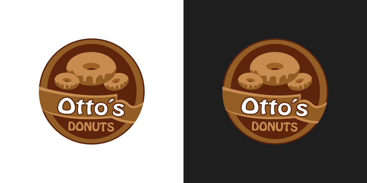 Logo Design by B for Otto's Donuts | Design #1955525