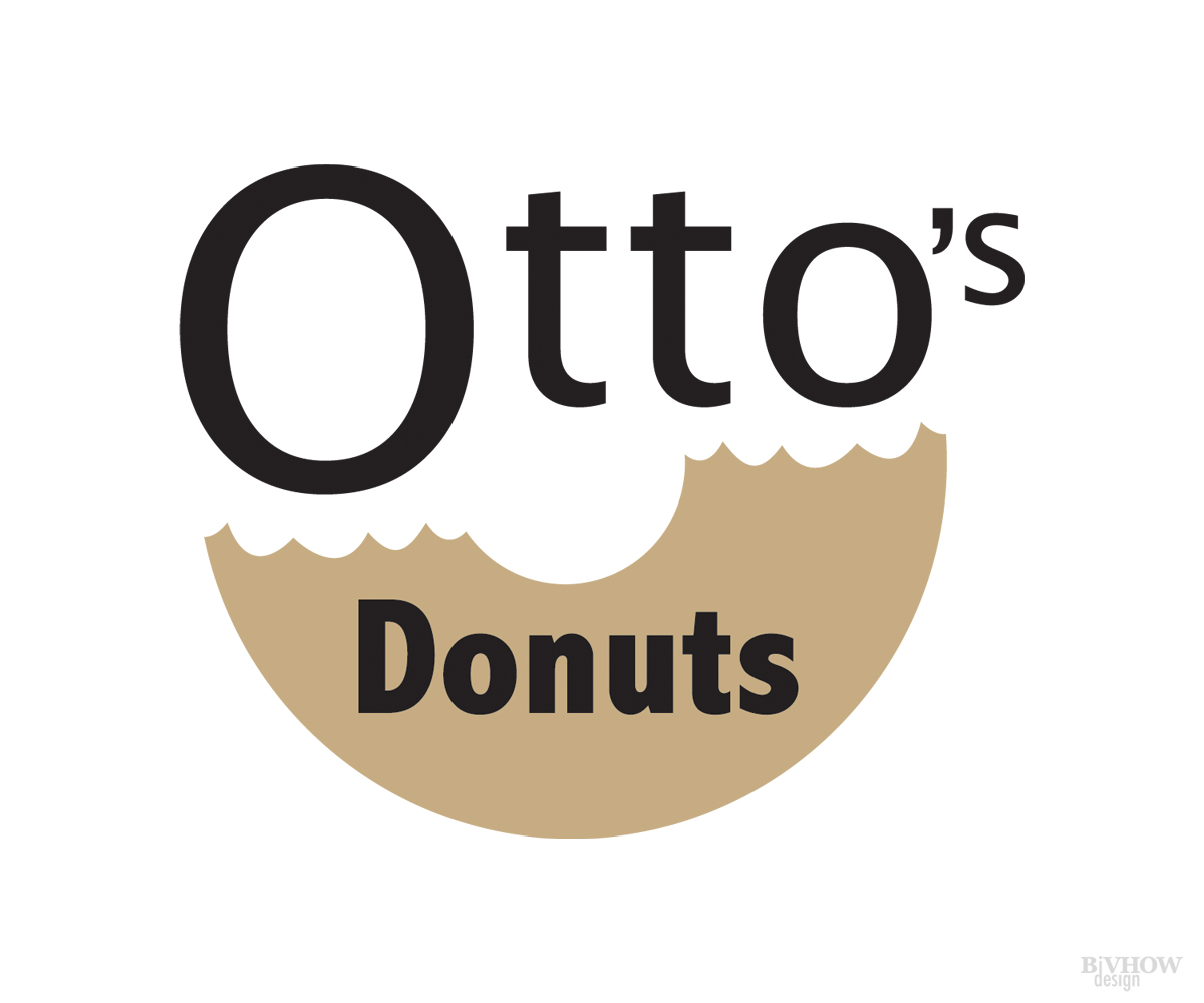 Logo Design by BivHow Design for Otto's Donuts | Design #1996678
