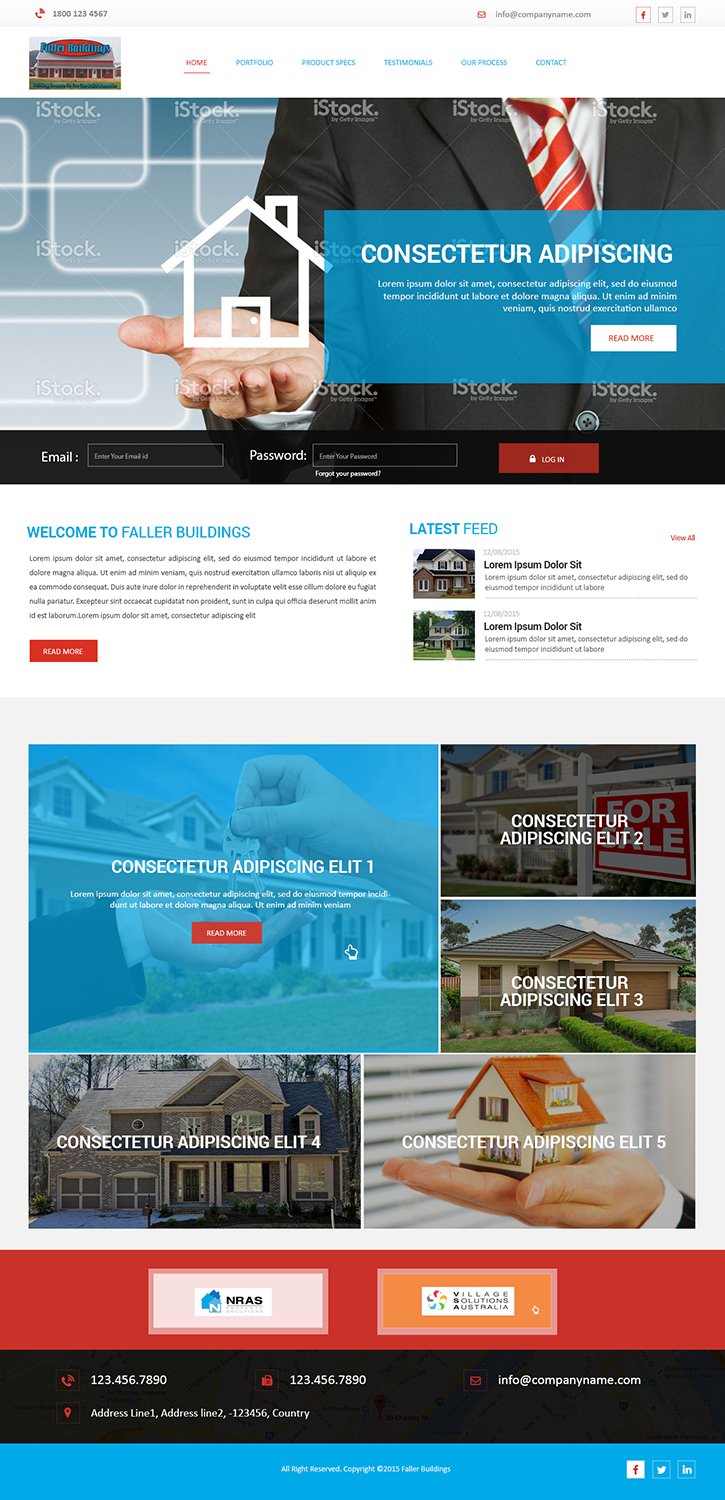 Web Design by Creations Box 2015 for Atlas IT | Design #8007778