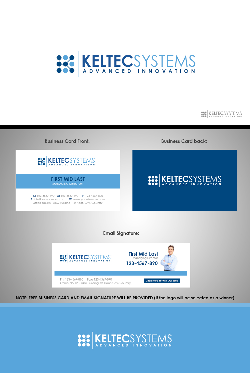 Design de Logo par Moustache-Graphics pour Keltec Systems Ltd | Design #7957997