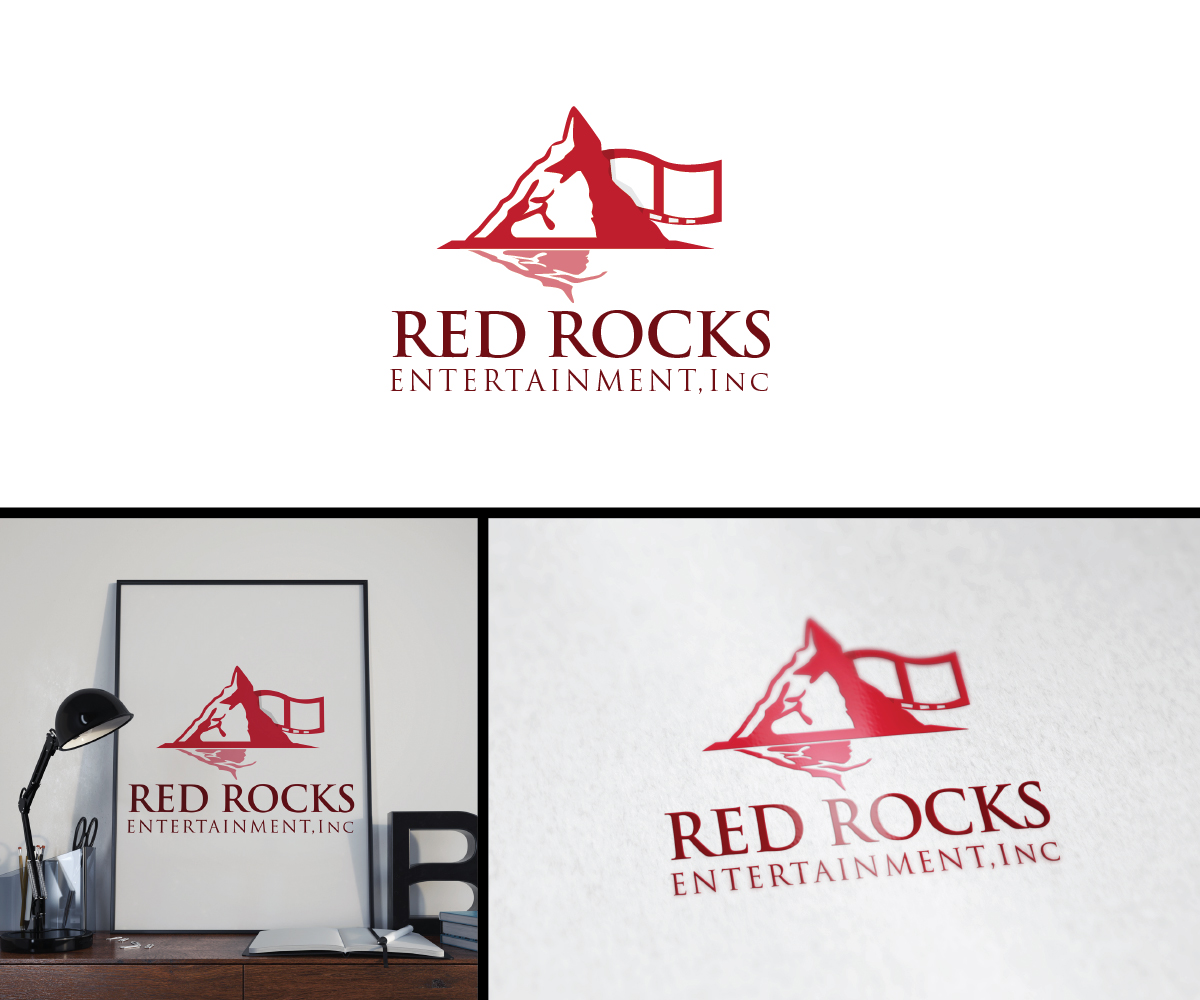 Logo Design by VRyCreative for Red Rocks Entertainment, INC | Design #7961918