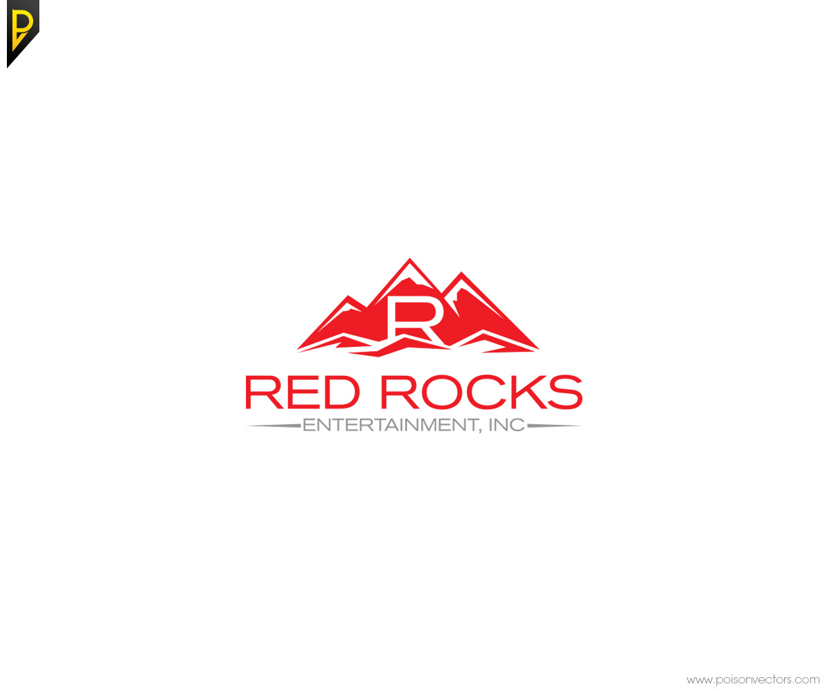 Logo Design by poisonvectors for Red Rocks Entertainment, INC | Design #7961913