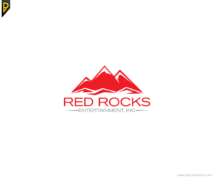 Logo Design by poisonvectors for Red Rocks Entertainment, INC | Design: #7961916