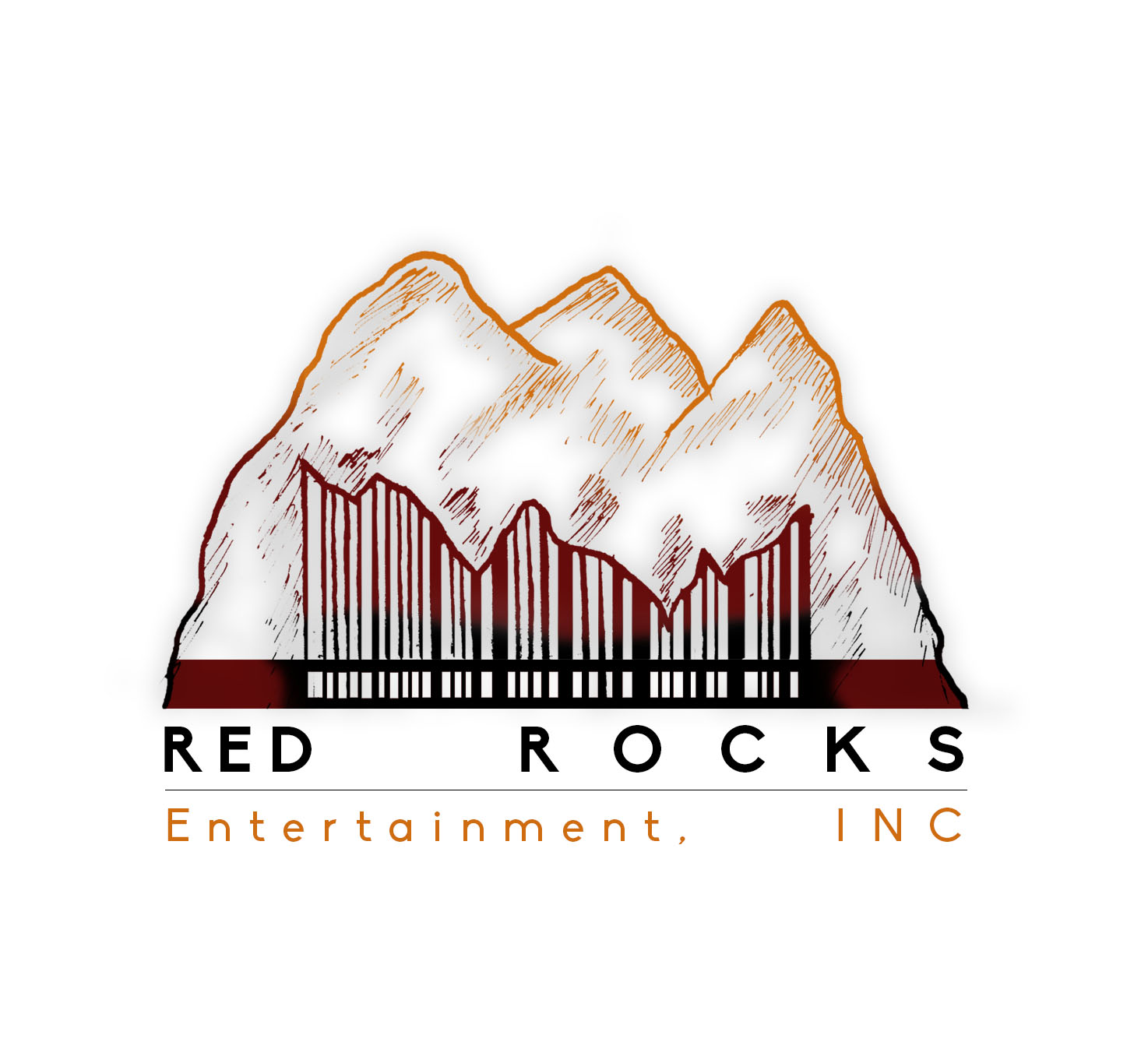 Logo-Design von rusho9 für Red Rocks Entertainment, INC | Design #7943758